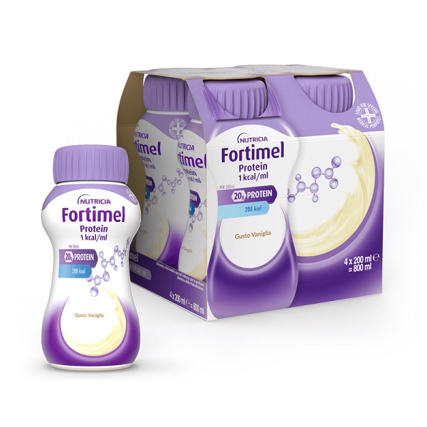 FORTIMEL VANIGLIA 200 ML 4 PEZZI - farmacia187.it