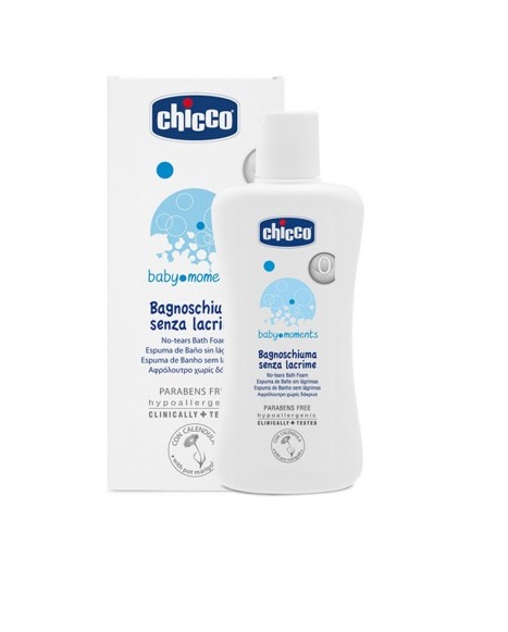 CHICCO COSMETICI BABY MOMENTS BAGNOSCHIUMA 200 ML - farmacia187.it