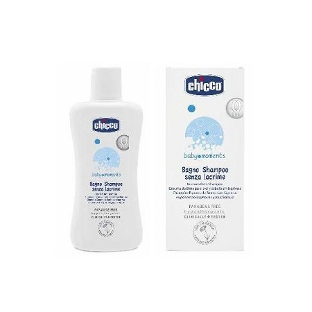 CHICCO COSMETICI BABY MOMENTS BAGNOSHAMPOO 200 ML - farmacia187.it