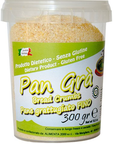 PAN GRA' PANE GRATTUGIATO FINO FRESELLE DEL VESUVIO 300 G - farmacia187.it