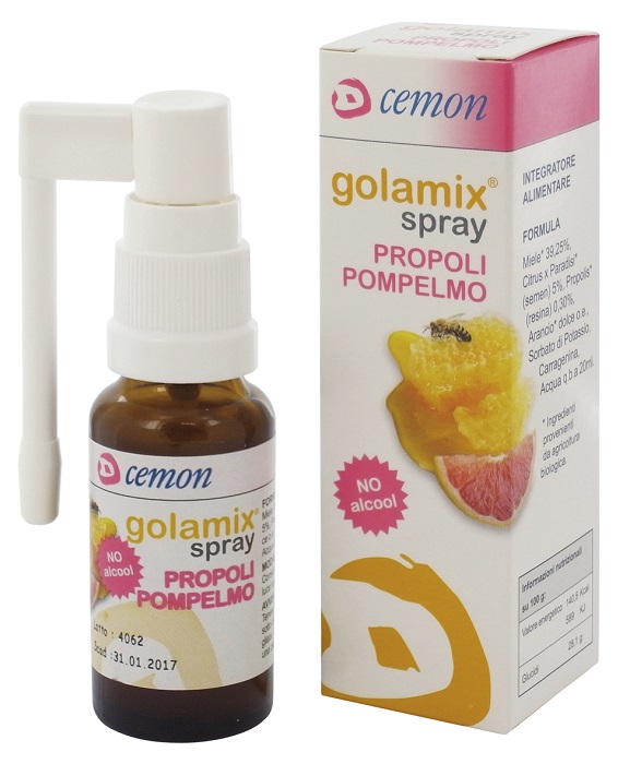 GOLAMIX SPRAY - PROPOLI POMPELMO 20 ML - farmacia187.it