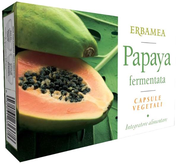 PAPAYA FERMENTATA 24 CAPSULE VEGETALI DA 493 MG - farmacia187.it