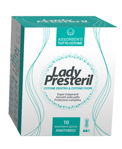 LADY PRESTERIL ANATOMICO POCKET 10 PEZZI - farmacia187.it