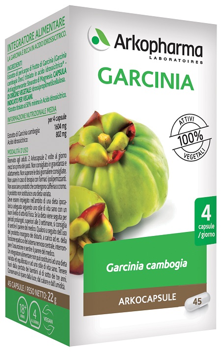 ARKO CAPSULE GARCINIA CAMB 45 CAPSULE - farmacia187.it