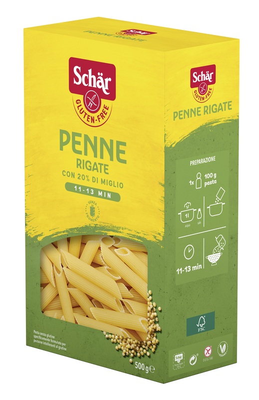 SCHAR PENNE RIGATE 500 G - farmacia187.it
