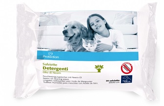 ORME NATURALI SALVIETTINE DETERGENTI ALL'OLIO DI NEEMM 20 PEZZI - farmacia187.it