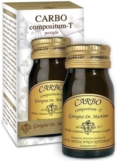 CARBO COMPOSITUM T 225 PASTIGLIE - farmacia187.it