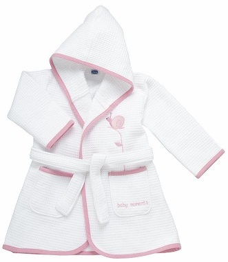 CHICCO ACCAPPATOIO PIQ ROSA LUMACA 12 MESI+ - farmacia187.it