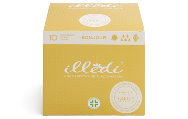 ILLEDI BONJOUR ASSORBENTI GIORNO 10 CON ALI 12 PEZZI - farmacia187.it