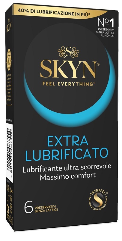 PROFILATTICO SKYN EXTRA LUBRIFICATO 6 PEZZI - farmacia187.it