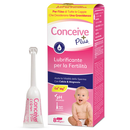 LUBRIFICANTE FERTILITA' CONCEIVE PLUS 8X4G - farmacia187.it