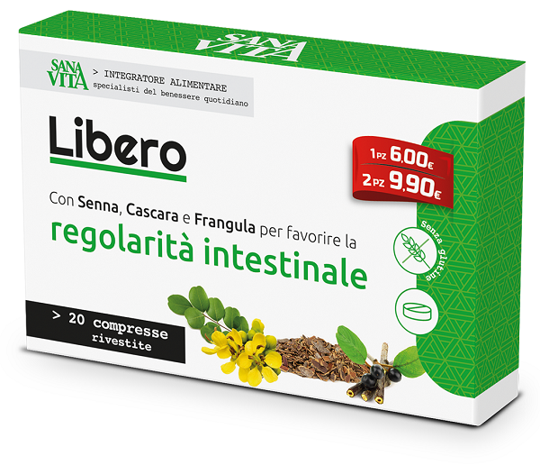 SANAVITA LIBERO 20 COMPRESSE - farmacia187.it