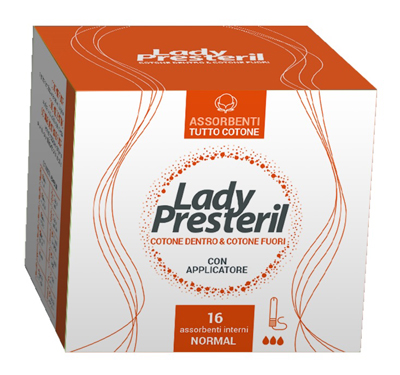 LADY PRESTERIL ASSORBENTI INTERNI NORMAL 16 PEZZI - farmacia187.it