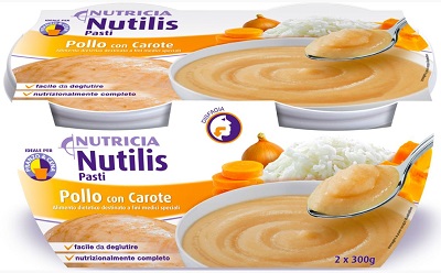 NUTILIS PASTI POLLO CON CAROTE 2 X 300 G - farmacia187.it