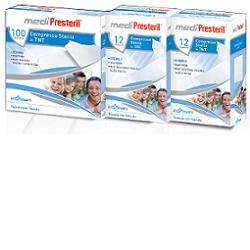 GARZA COMPRESSA STERILE MEDIPRESTERIL TESSUTO NON TESSUTO 36X40CM 12PEZZI - farmacia187.it