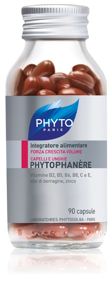 PHYTO PARIS PHYTOPHANERE INTEGRATORE ALIMENTARE CAPELLI/UNGHIE 90 CAPSULE NUOVA FORMULA ALLO ZINCO - farmacia187.it