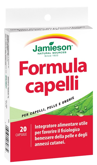 JAMIESON FORMULA CAPELLI 20 PERLE - farmacia187.it
