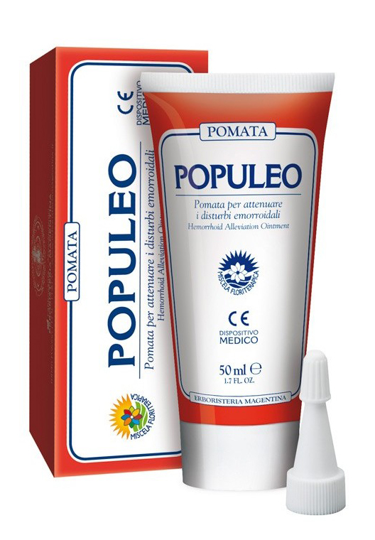 POPULEO POMATA EMORROIDI 50 ML - farmacia187.it