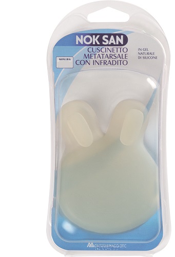 NOK SAN GEL CUSCINETTO METATARSALE CON INFRADITO L/XL - farmacia187.it