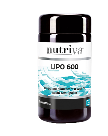 NUTRIVA LIPO 600 30 COMPRESSE 900 MG - farmacia187.it