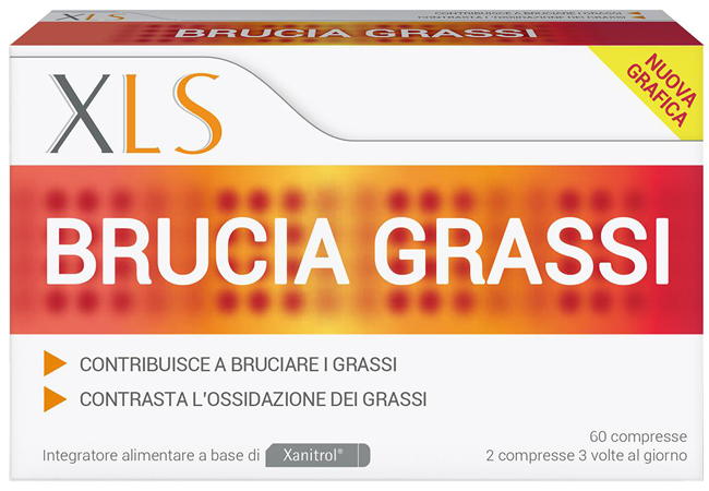 XLS BRUCIA GRASSI 60 COMPRESSE - farmacia187.it