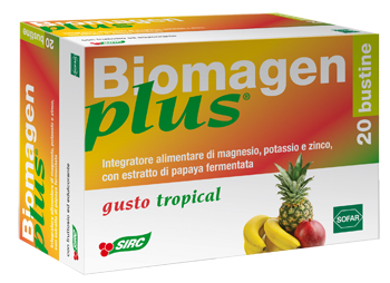 BIOMAGEN PLUS TROPICAL 20 BUSTE ASTUCCIO 100 G - farmacia187.it