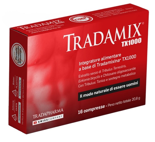 TRADAMIX TX 1000 ASTUCCIO 16 COMPRESSE - farmacia187.it
