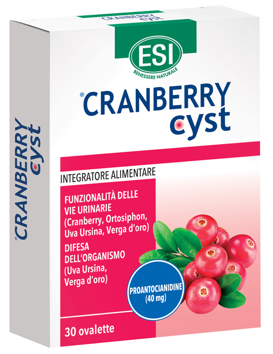 ESI CRANBERRY CYST 30 OVALETTE - farmacia187.it