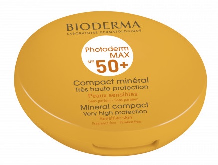 PHOTODERM MAX COMPACT SPF 50+ CREMA SOLARE MINERALE COMPATTA NUANCE CHIARA 10 G - farmacia187.it