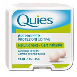 TAPPO AURICOLARE QUIES CERA 8 PAIA - farmacia187.it