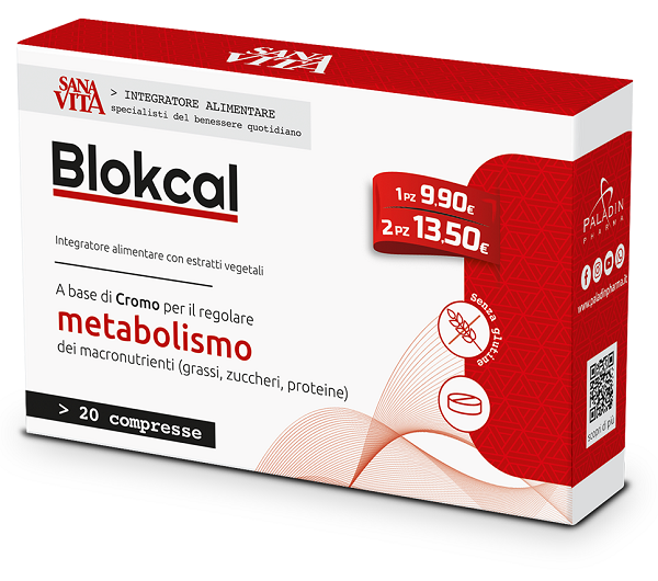 SANAVITA BLOKCAL 20 COMPRESSE - farmacia187.it