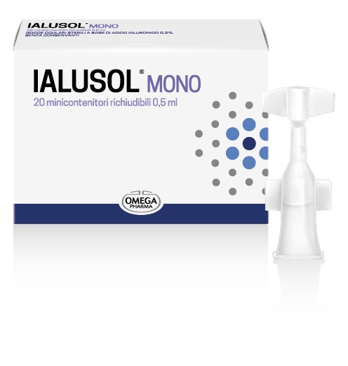 IALUSOL MONO GOCCE OCULARI 20 FLACONCINI 0,5 ML - farmacia187.it