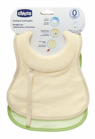 CHICCO BAVAGLIA PER ALLATTAMENTO E DENTIZIONE 0 + - farmacia187.it