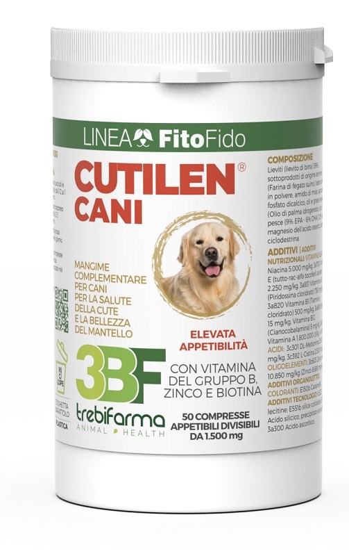 CUTILEN CANI 50 COMPRESSE BARATTOLO 75 G - farmacia187.it