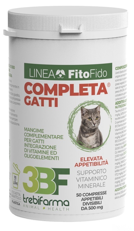 COMPLETA GATTI 50 COMPRESSE BARATTOLO 25 G - farmacia187.it