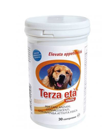 TERZA ETA' CANI 30 COMPRESSE BARATTOLO 45 G - farmacia187.it