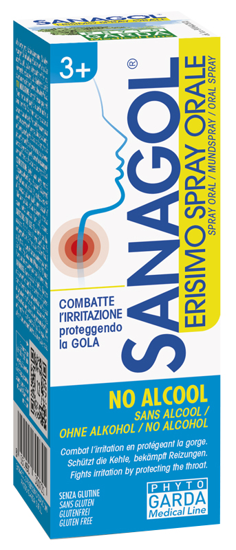 SANAGOL SPRAY ERISIMO SENZA ALCOOL 20 ML - farmacia187.it