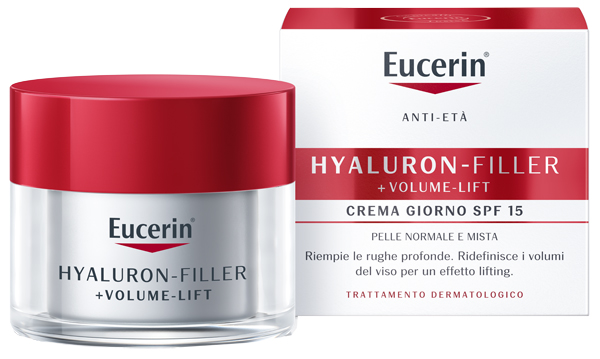 EUCERIN HYALURON FILLER VOLUME GIORNO PELLE NORMALE MISTA 50 ML - farmacia187.it