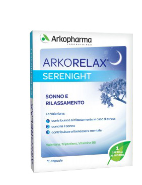 ARKORELAX SERENIGHT 15 CAPSULE - farmacia187.it