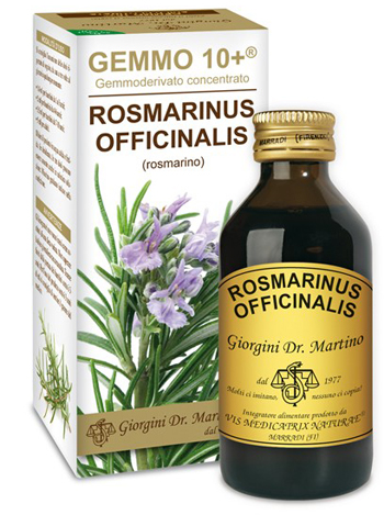 GEMMO 10+ ROSMARINO LIQUIDO ANALCOLICO 100 ML - farmacia187.it