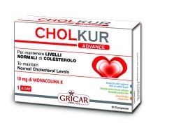 CHOLKUR ADVANCE 30 COMPRESSE 16,5 G - farmacia187.it