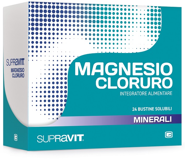SUPRAVIT MAGNESIO CLORURO 24 BUSTINE - farmacia187.it