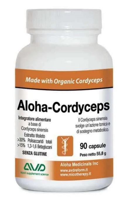 ALOHA CORDYCEPS 90 CAPSULE - farmacia187.it