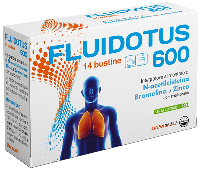 FLUIDOTUS 600 14 BUSTINE - farmacia187.it