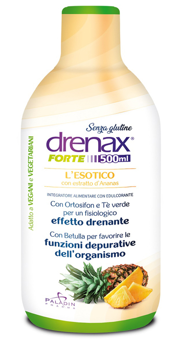 DRENAX FORTE L'ESOTICO CON ESTRATTO D'ANANAS 500 ML - farmacia187.it