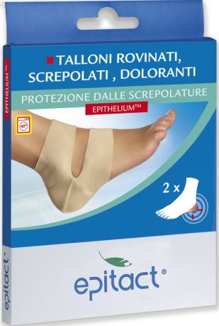 PROTEZIONE PER SCREPOLATURE TALLONI EPITACT TAGLIA UNICA 2 PEZZI - farmacia187.it