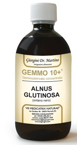 GEMMO 10+ ONTANO NERO 500 ML LIQUIDO ANALCOLICO - farmacia187.it