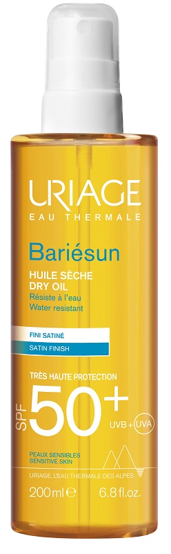 URIAGE EAU THERMALE BARIESUN SPF50+ HUILE SECHE SUBLIMATRICE 200 ML - farmacia187.it