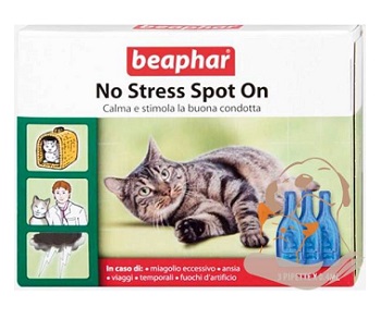 NO STRESS SPOT ON GATTO 3 PIPETTE 0,7 ML - farmacia187.it