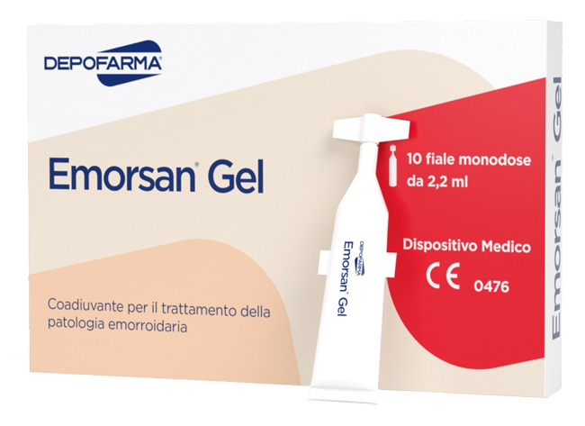 EMORSAN GEL 10 FIALE MONODOSE DA 2,2 ML - farmacia187.it